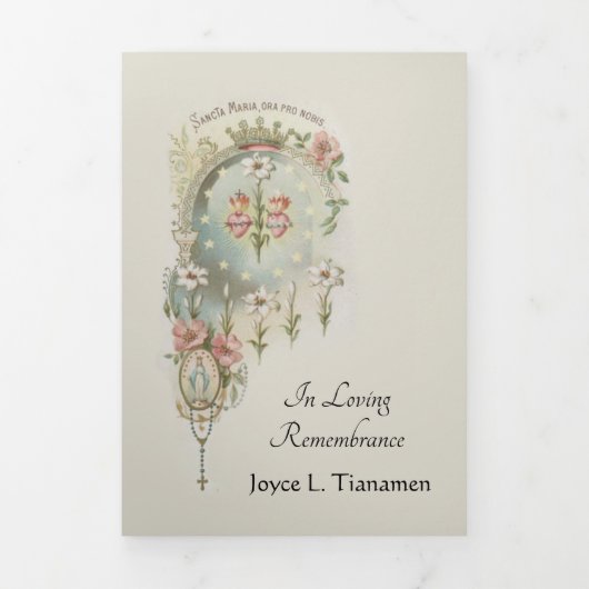 トリフォールドV（RGINメアリーカード） 三つ折りカード (カバー)