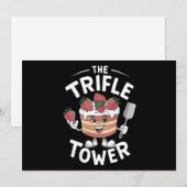 トリフルタワーのクリスマス シーズンカード (正面/裏面)