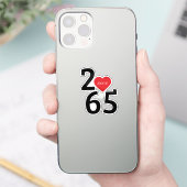 トリブレンドのTシャツの256号室 シール (スマートフォン)