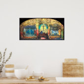 トリプチゲリルbyアンナ5月 – Rudolf Steiner ポスター (キッチン)