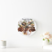 トリプチ ラウンド壁時計 (ホーム)