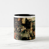 トリプティク: St Anthonyの誘惑 ツートーンマグカップ (中央)