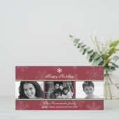 トリプティック スカーレット スノーフレーク フォトカード シーズンカード (スタンド正面)