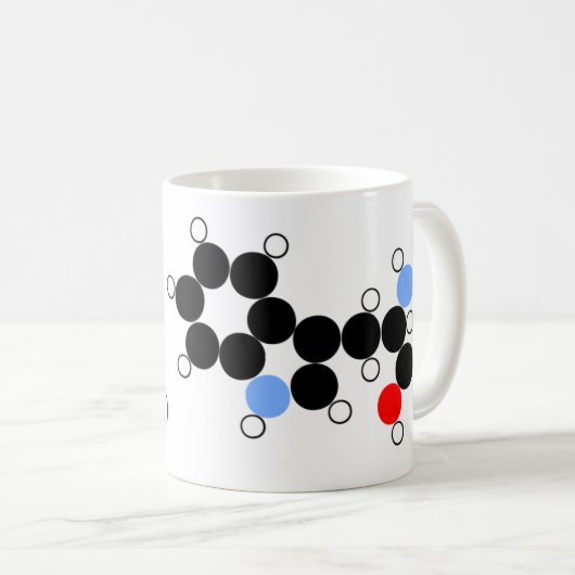 トリプトファン コーヒーマグカップ (正面右)