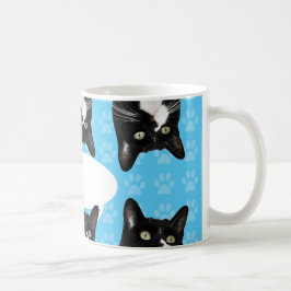 トリプルかわいい子猫スピーチバブカスタムルおもしろい コーヒーマグカップ