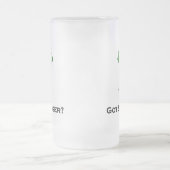 トリプルアイスワガ得ッジグリーン フロストグラスビールジョッキ (中央)