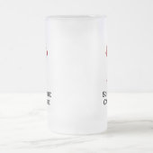 トリプルアイソフトウェアカリエンテレッド フロストグラスビールジョッキ (中央)