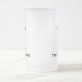 トリプルアイリーテックサポートグリーン フロストグラスビールジョッキ (中央)