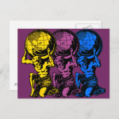 トリプルアトラス葉書 ポストカード (正面/裏面)