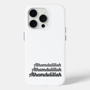 トリプルアルハムデュッラー白色 iPhone 15 PROケース