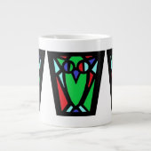 トリプルオウルジャンボマグ ジャンボコーヒーマグカップ (正面)