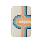 トリプルカラフルレトロアーチ バスマット (正面縦)