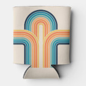 トリプルカラフルレトロアーチ 缶クーラー (正面)