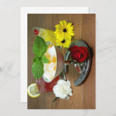 トリプルクラウンパーティの招待状 招待状 (正面/裏面)