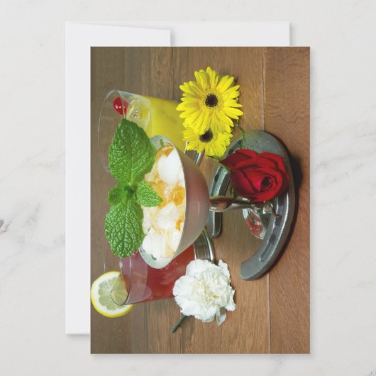 トリプルクラウンパーティー招待状 招待状 (正面)