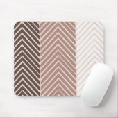 トリプルクリームシェブロン マウスパッド (マウス)