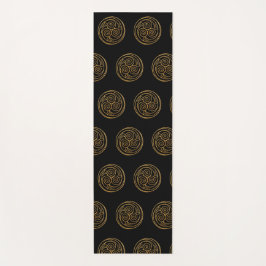 トリプルケルト結び目模様スワールマンダラヨガマット ヨガマット