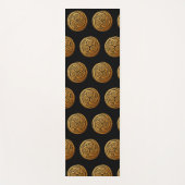 トリプルケルト結び目模様スワールマンダラ ヨガマット (正面)