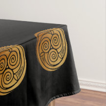 トリプルケルト結び目模様スワールマンダ縁どラ