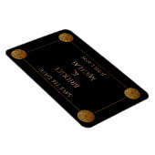 トリプルケルト結び目模様結婚旋回 マグネット (右側)