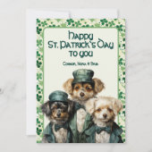 トリプルザマルチーズ魔法セントパトリックの日 シーズンカード (正面)