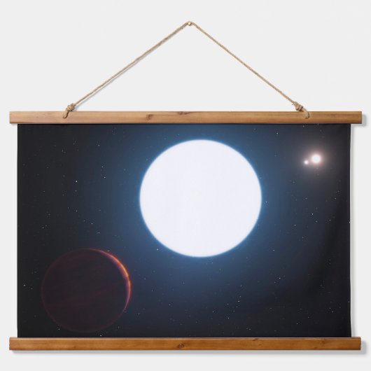 トリプルスターシステムHd 131399 吊り下げ型タペストリー (正面)