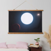 トリプルスターシステムHd 131399 吊り下げ型タペストリー (寝室)