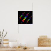 トリプルダイバーシティキューベッドポスター ポスター (キッチン)