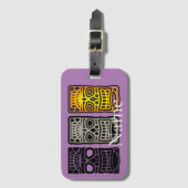 トリプルティキ彫刻サンダー_コーブ ラゲッジタグ (正面縦)