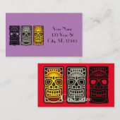 トリプルティキ彫刻サンダー_コーブ 名刺 (正面/裏面)