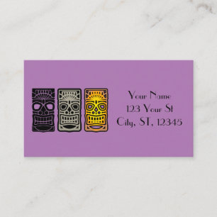 トリプルティキ彫刻サンダー_コーブ 名刺