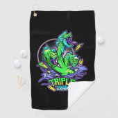 トリプルドレイントーナメントタオル ゴルフタオル (インサイチュ)