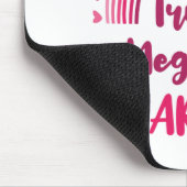 トリプルネガティブウォリアー乳がん虹 マウスパッド (コーナー)