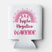 トリプルネガティブウォリアー乳がん虹 缶クーラー (裏面)
