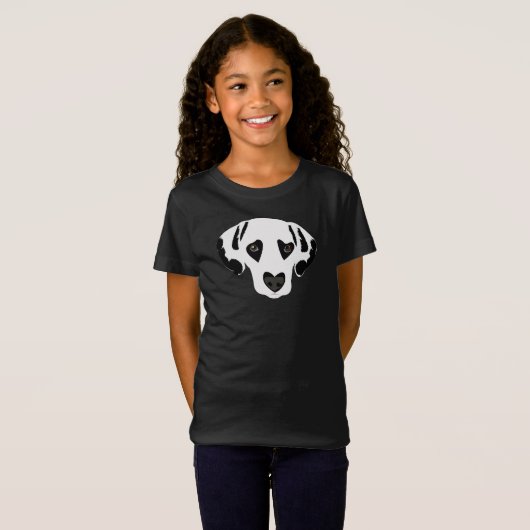 トリプルハートダルマチア Tシャツ (正面フル)