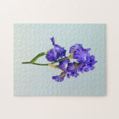 トリプルパープルアイリス ジグソーパズル (横)