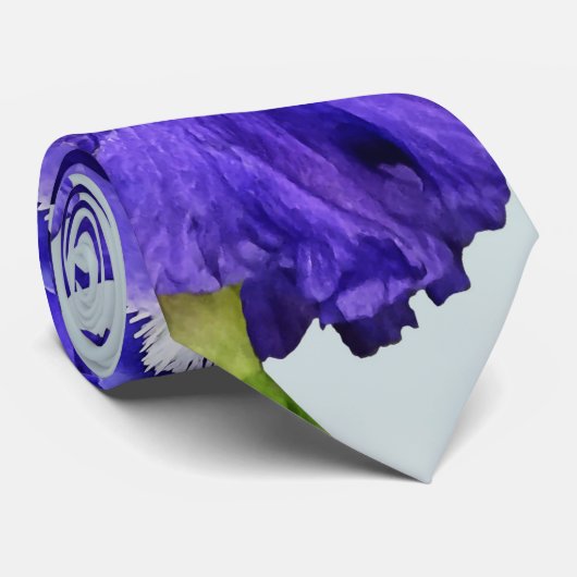 トリプルパープルアイリス ネクタイ (ロール)