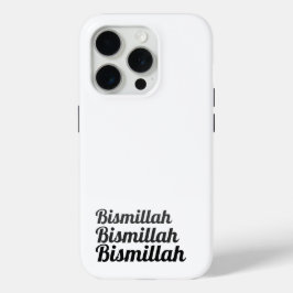 トリプルビスマラー・ホワイト iPhone 15 PROケース