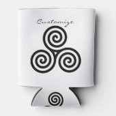 トリプルブラックらせん状サンダー_コーブ 缶クーラー (正面)