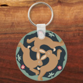 トリプルヘア キーホルダー (正面)