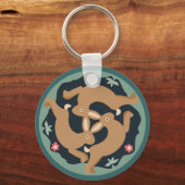 トリプルヘア キーホルダー (正面)