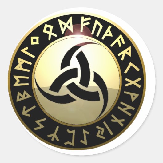 トリプルホーン・オブ・オーディン ラウンドシール (正面)