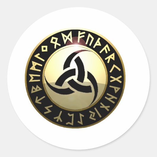 トリプルホーン・オブ・オーディン ラウンドシール (正面)