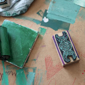 トリプルムーンシンボルガーデン開花 ラバースタンプ