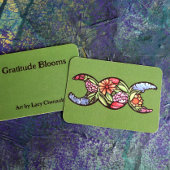 トリプルムーンシンボル開花 ノートカード