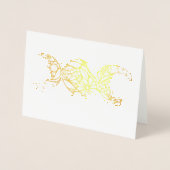 トリプルムーンシンボル開花 箔カード (正面)