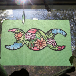 トリプルムーンシンボル開花 薄葉紙