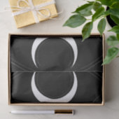 トリプルムーンジオメトリペンタグラムウィッカ誕生日 薄葉紙 (ギフト)