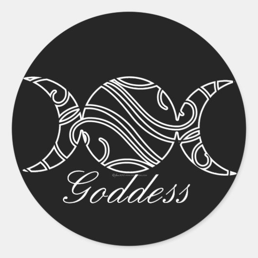 トリプルムーンスクロール ラウンドシール (正面)