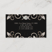 トリプルムーントリプル女神パールオーナメント 名刺 (裏面)